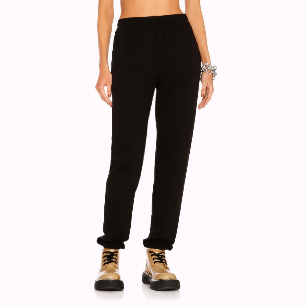 Year of ours L TALL boyfriend sweatpant black 0116 terry cloth long
